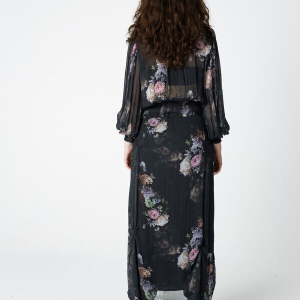 Blouse in vintage floral print, vintage floral print, Coster Copenhagen