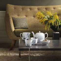 Hvit Elements skål 30 cl, Royal Copenhagen