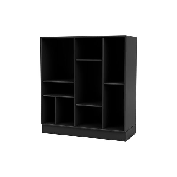 Display 1613 reol, 05 black/black, Montana Furniture