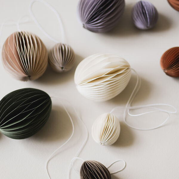 OVOID påskepynt small, brown, DBKD