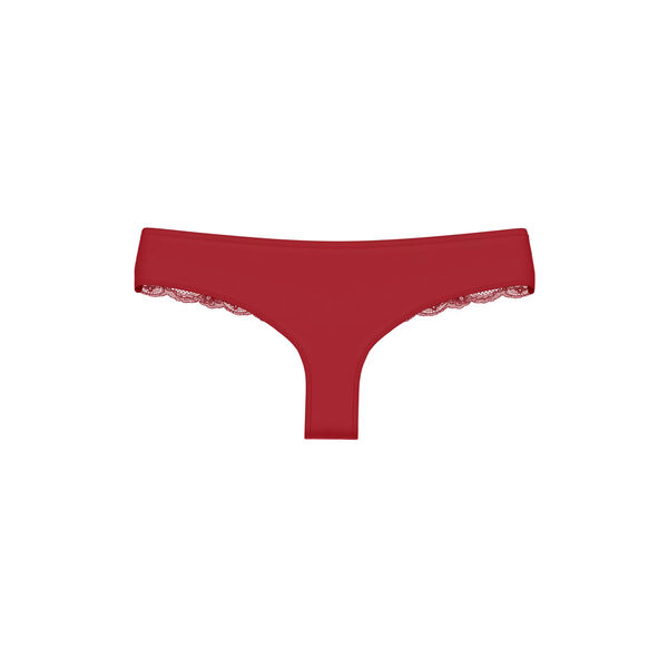 Lovely Micro Brazilian String Briefs, rouge, Triumph