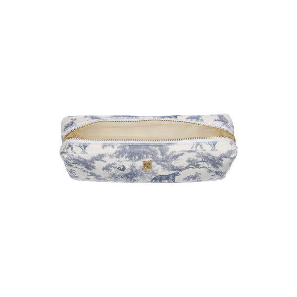 Velvet Tool Pouch, country blue savannah pattern, DARK department