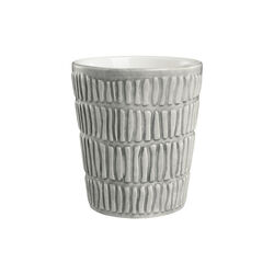 Stripes kopp 30 cl, grey, Mateus