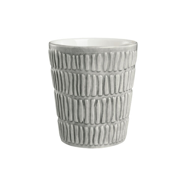 Stripes kopp 30 cl, grey Stripes kopp 30 cl, grey, Mateus