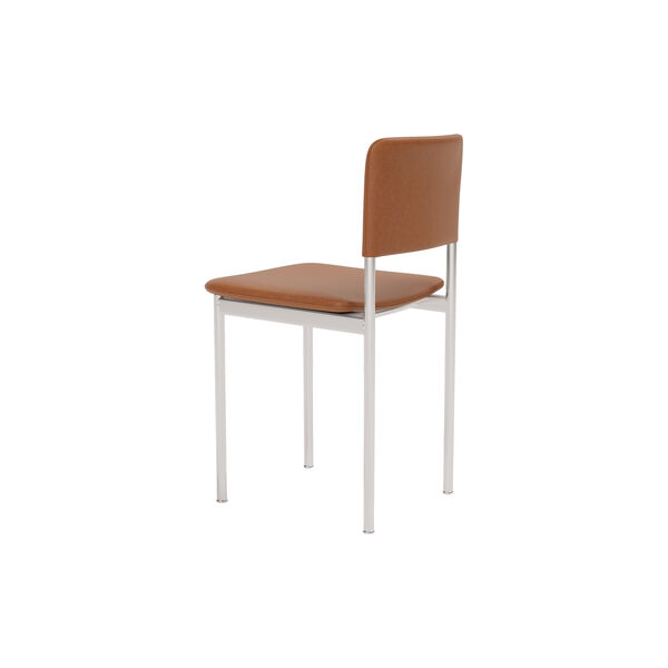 Plan Chair Fully Upholstered, b&oslash;rstet st&aring;l/Max 95, Fredericia Furniture
