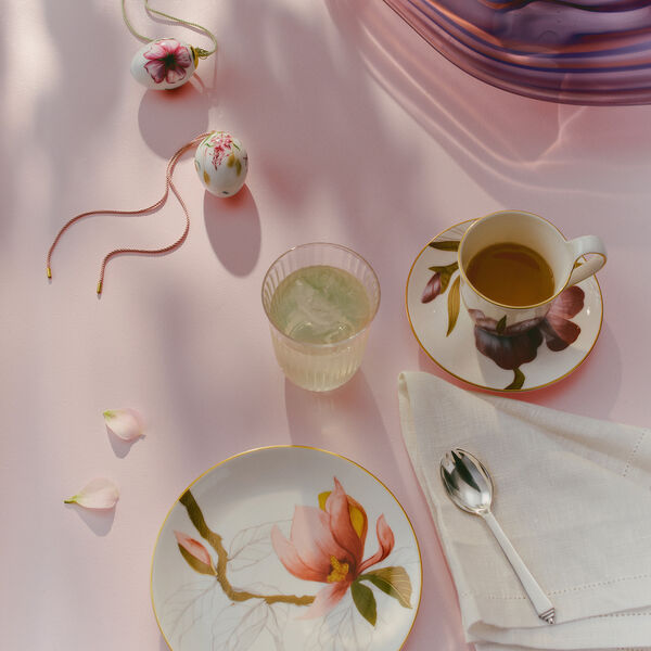 Flora kaffekopp, stemorsblomst, Royal Copenhagen