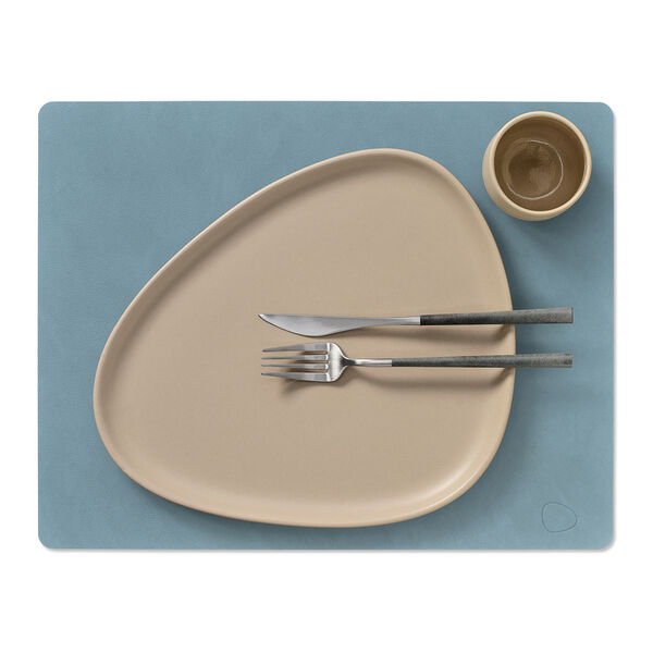 Nupo dekkebrikke Square L, light blue, LIND DNA