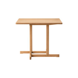 BM80 Mogensen Shaker Table 90x90 cm, oljet eik, Fredericia Furniture