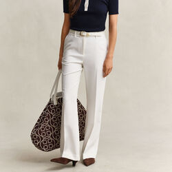 SLIM FLARE SLACK, eggshell, Gant
