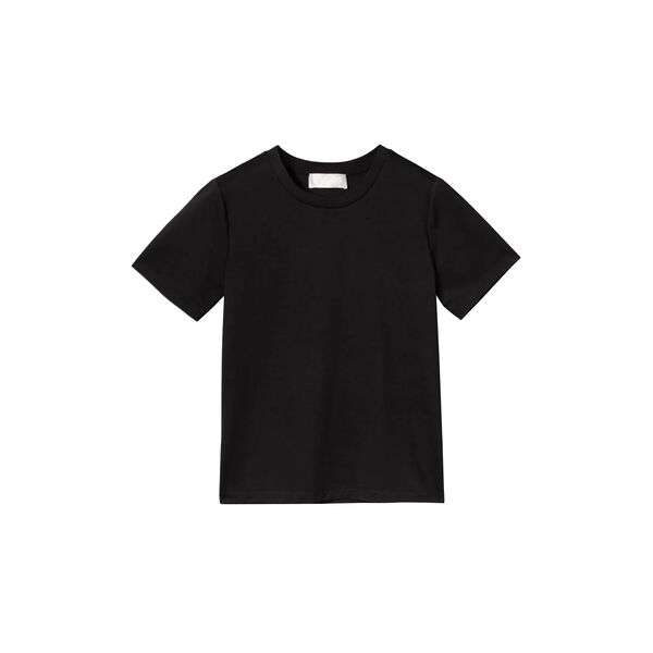 Tina Modal Cotton Tee, jet black, FWSS