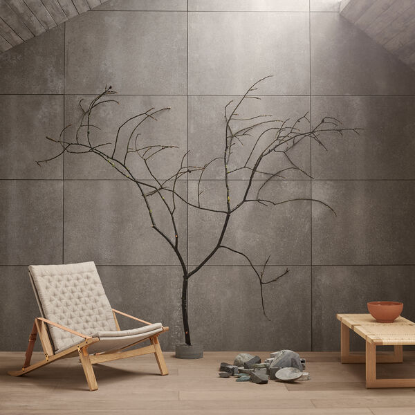 FK11 Plico loungestol, hvitoljet eik/natur, Carl Hansen & S&oslash;n
