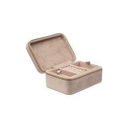 Velvet Jewellery Box, warm taupe, DARK department