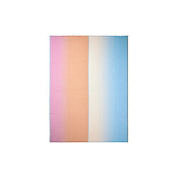 Carte Postale pledd, blue/pink, ELVANG