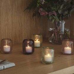 Acorn telysholder 2 stk, rose, Eva Solo