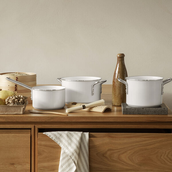 White Line Gryte med Slip-Let&reg;-belegg 3,8 L, Eva Trio