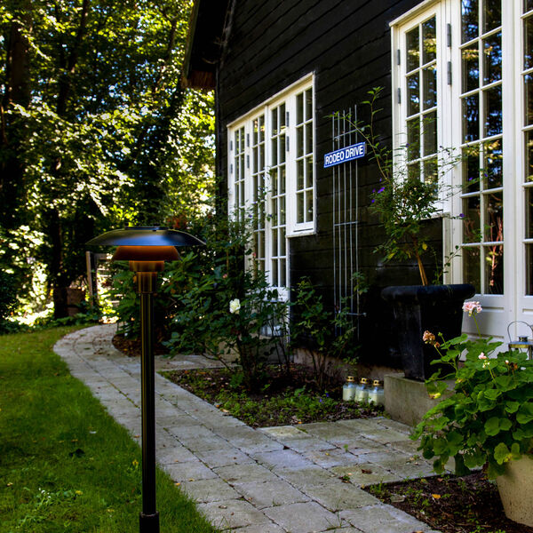 PH 3-2&frac12; Bollard, svart, Louis Poulsen