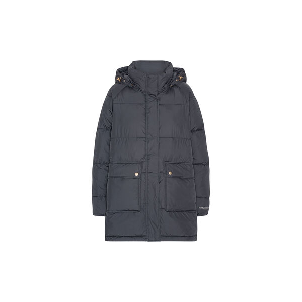 Oversized Padded Coat | Ombre Blue | Oversized Vattert Frakk, Ilse Jacobsen Hornb&aelig;k