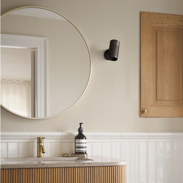 Patrone Wall Lamp Small, browned brass, Thorup Copenhagen