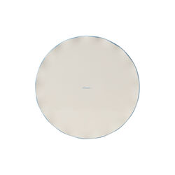 Stoneware Wavy kakestativ white/blue, Lexington