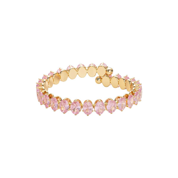 Glim armb&aring;nd, rosa, Hadeland Glassverk