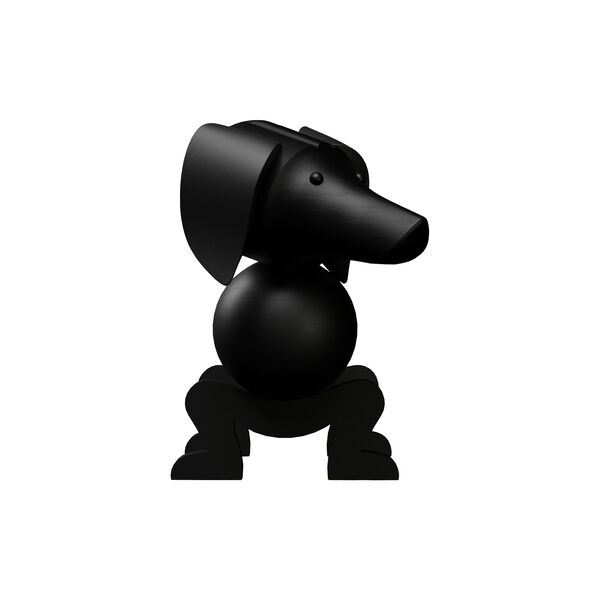 Hund medium, m&oslash;rk beiset eik, Kay Bojesen Denmark