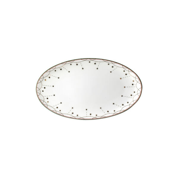 Julemorgen oval asjett, Wik & Wals&oslash;e