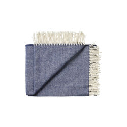 Sevilla pledd, deep ocean blue 5269 Sevilla pledd, deep ocean blue 5269, Silkeborg Uldspinderi