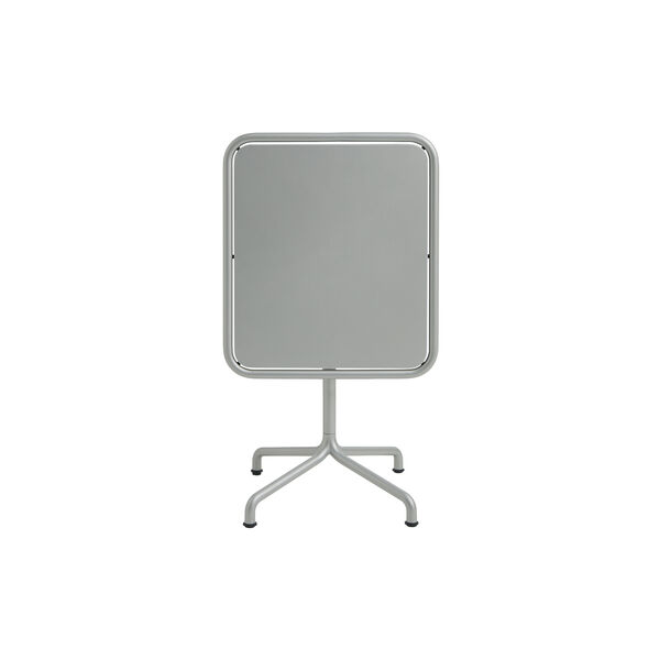 Deville Table Silver grey powder coated aluminium frame, silver grey, HAY