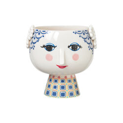 Eva Urtepotteskjuler, blå, Bjørn Wiinblad