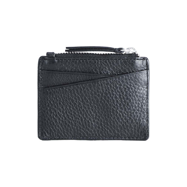 Frey Zip Card Holder, grain black Frey Zip Card Holder, grain black, Markberg