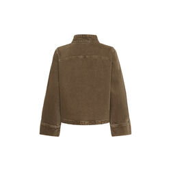 MWAbby 175 Boxy Shirt, tobacco brown washed, My Essential Wardrobe