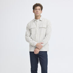 CFWIBERG Striped Shirt, jet stream, Casual Friday