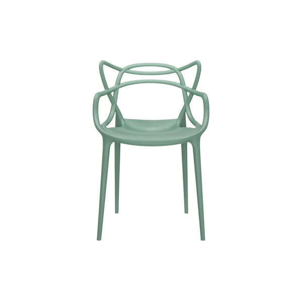 MASTERS stol, sage green, Kartell