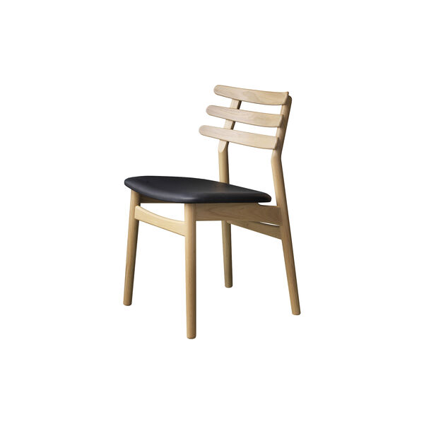 J48 stol, natur/sort J48 stol, natur/sort, FDB Møbler