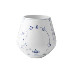 Musselmalt Riflet vase 20,5 cm, Royal Copenhagen