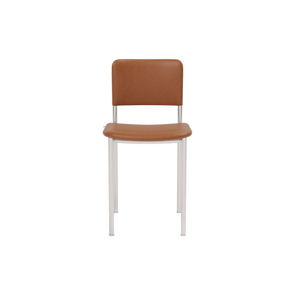 Plan Chair Fully Upholstered, b&oslash;rstet st&aring;l/Max 95, Fredericia Furniture