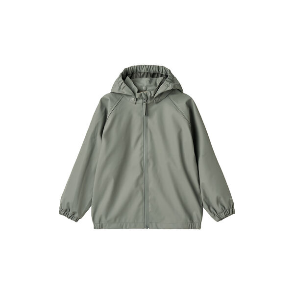 Rainwear Chardy Jacket, 9543 thunder sky, Wheat