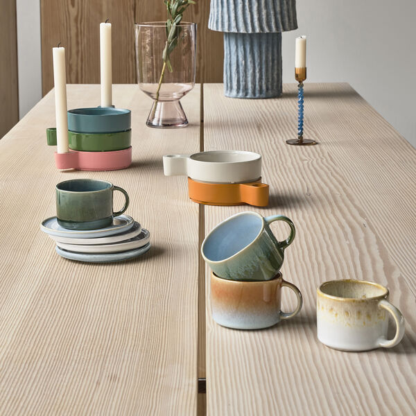 Styles underkopp 2 stk., lysebl&aring;, Villa Collection