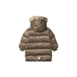 Puffer Jacket Vinteren, 1138 dry wood, Wheat