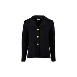 Dea Knit Cardigan, black, Stenströms