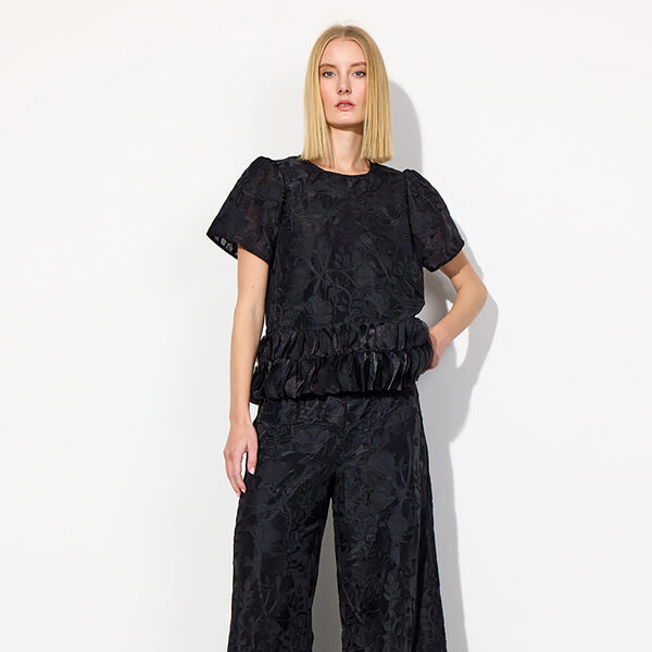 Aiko Blouse, black Aiko Blouse, black, HUNKØN