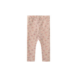 Wool Leggings Agi, 1358 lilac flowers, Wheat