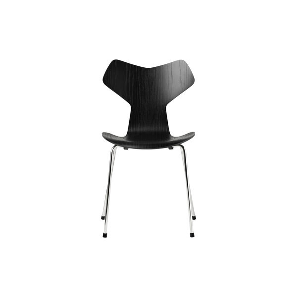 Grand Prix™ stol, sort/krom Grand Prix™ stol, sort/krom, Fritz Hansen