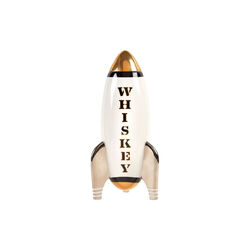Rocket karaffel Whiskey, hvit/svart/gull, Jonathan Adler