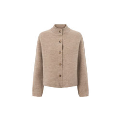 MantraMeadow knit jacket, sand melange, PBO