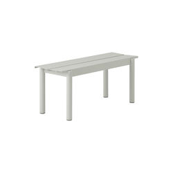 Linear Steel Bench, grey, Muuto