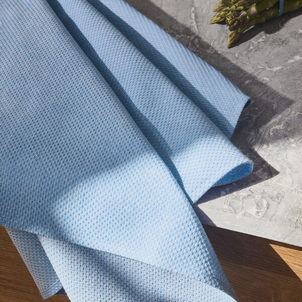 1959 Kj&oslash;kkenh&aring;ndkle, bright blue, Georg Jensen Damask