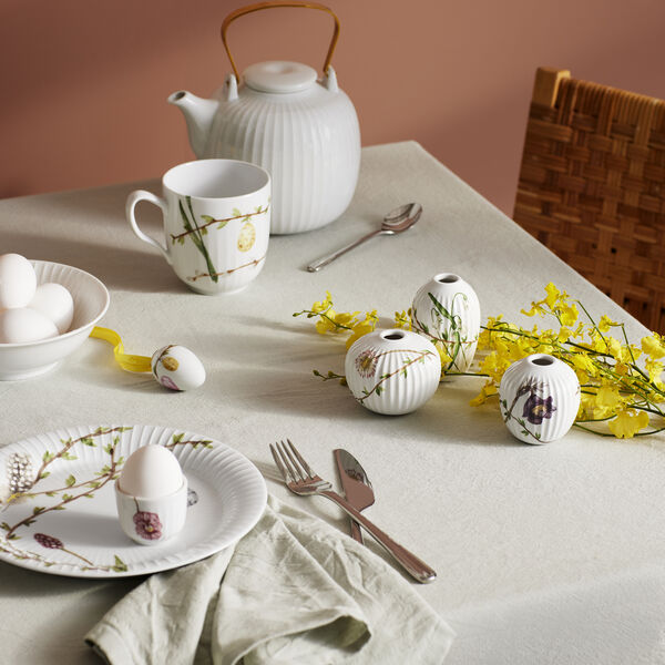 Hammersh&oslash;i Spring vase miniatyr, hvit, K&auml;hler