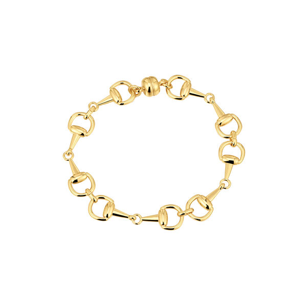 The Horsebit armb&aring;nd, gull, Luv Aj