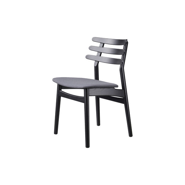 J48 stol, sort/antracit, FDB M&oslash;bler